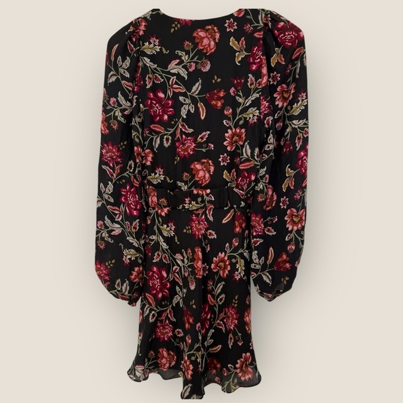 A.L.C. | Floral Wrap Mini Dress | Size 4 - Picture 5 of 10